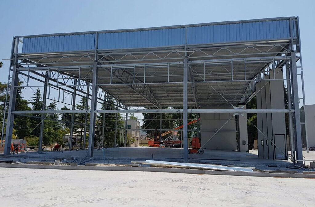 Nuovo Hangar Guardia Costiera Aeroporto Pescara (PE)